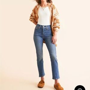 Levis Wedgie straight jean👖